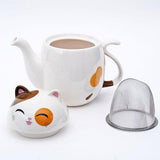 Calico Cat Teapot - Kitchen Witch Gourmet