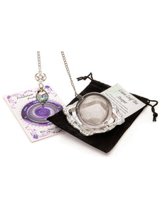 Pentacle Charmed Iridescent Pendulum Tea Infuser