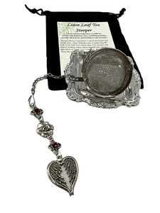 Wing and Rose Charmed Extra Fancy Tea Infuser - Kitchen Witch Gourmet