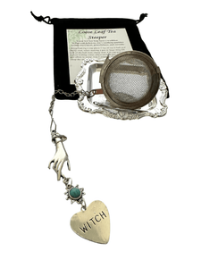 Witch Heart Charmed Extra Fnacy Tea Infuser - Kitchen Witch Gourmet