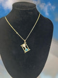 The Golden Hourglass Necklace
