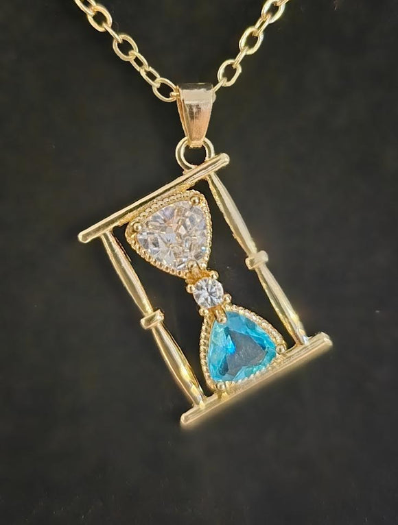 The Golden Hourglass Necklace