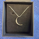 Sterling Silver Moon Necklace - Kitchen Witch Gourmet