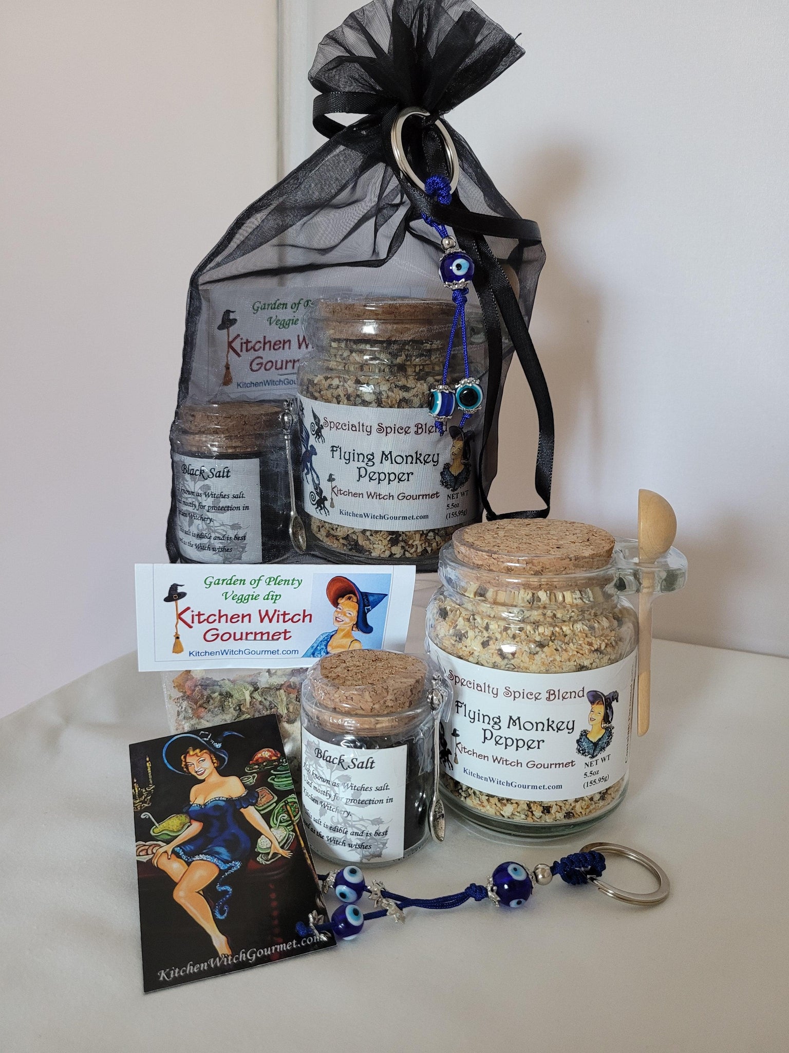 Black Salt and Monkey Pepper Gift Set – Kitchen Witch Gourmet
