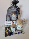 Black Salt and Monkey Pepper Gift Set - Kitchen Witch Gourmet