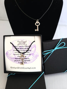 Key of Opportunity Necklace - Kitchen Witch Gourmet
