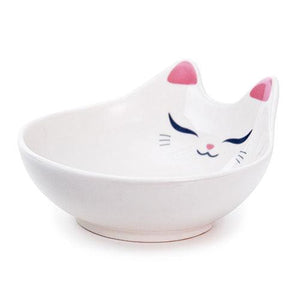 White Cat Tea Party Bowl