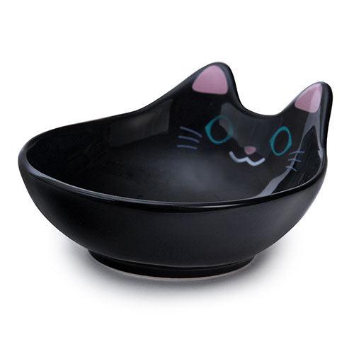 Black Cat Tea Party Bowl - Kitchen Witch Gourmet