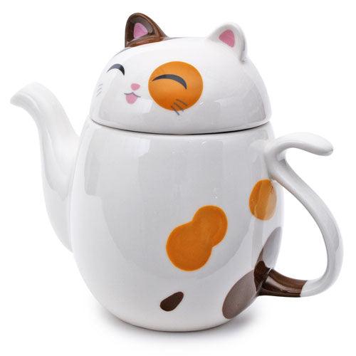 Calico Cat Teapot