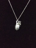 Anatomical Heart Necklace - Kitchen Witch Gourmet