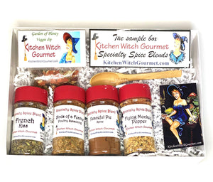 Specialty Spice Sample Box - Kitchen Witch Gourmet