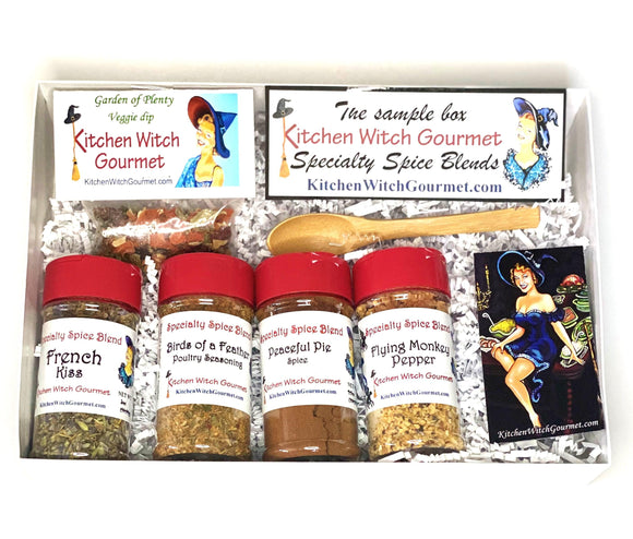Specialty Spice Sample Box – Kitchen Witch Gourmet