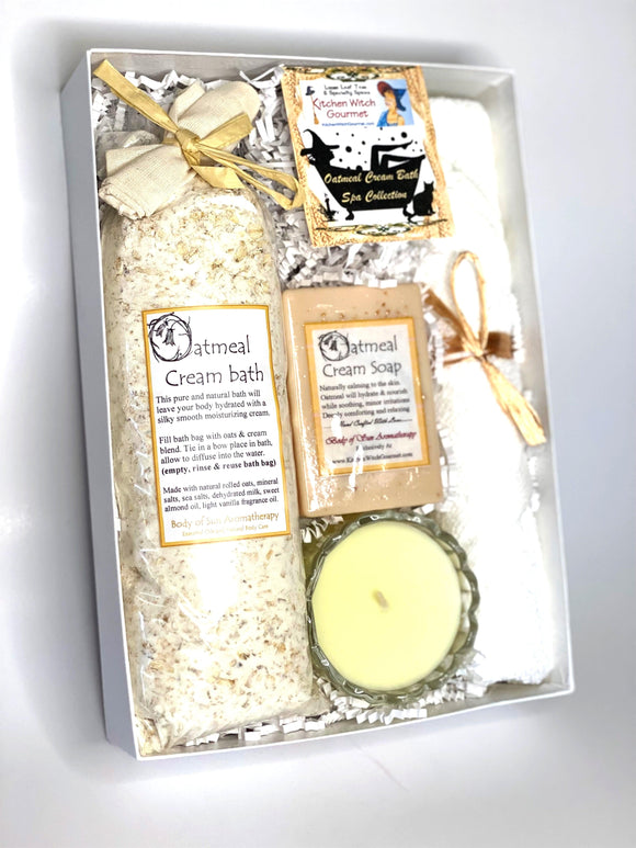 Oatmeal Cream Bath Gift Box