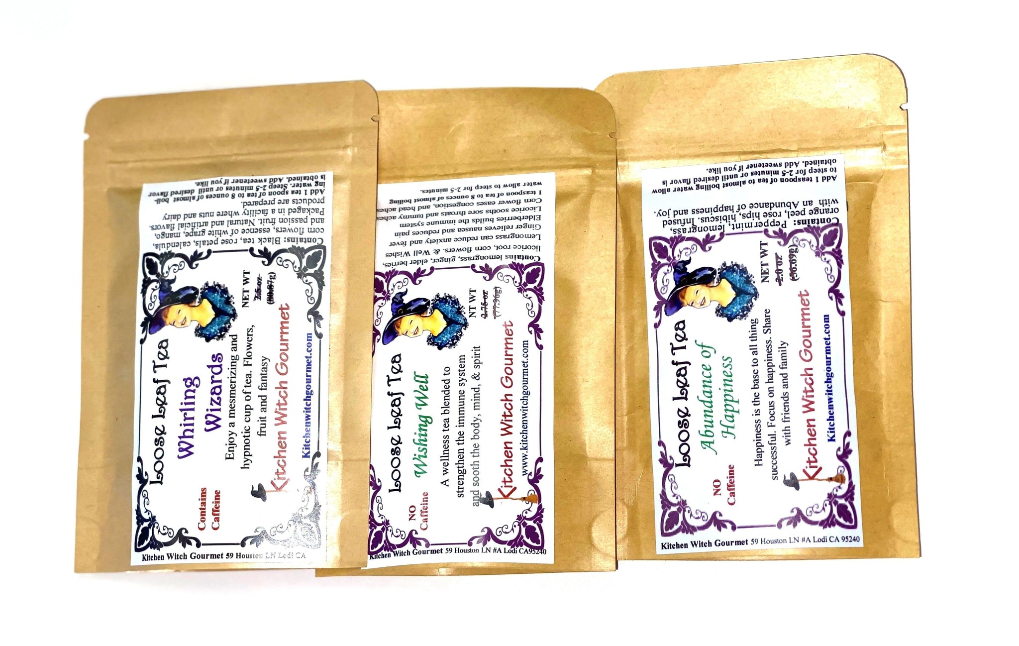 $4.99 Trial Size Tea – Kitchen Witch Gourmet