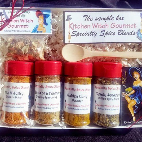 Specialty Spice Sample Box – Kitchen Witch Gourmet
