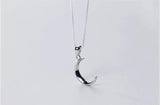 Crescent Moon Necklace - Kitchen Witch Gourmet